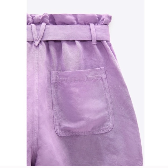 Belted Baggy Shorts Size XS NWT - Picture 7 of 7